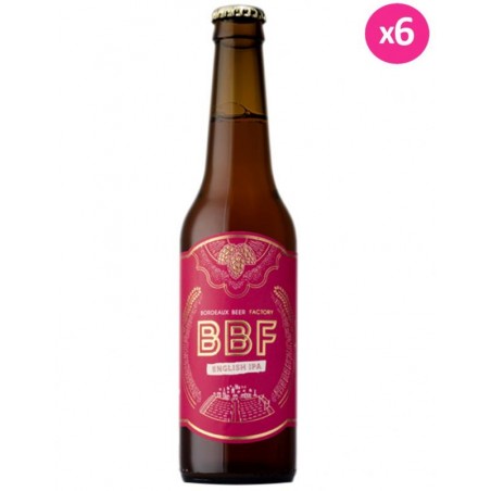 BORDEAUX BEER FACTORY ENGLISH IPA 6*33CL