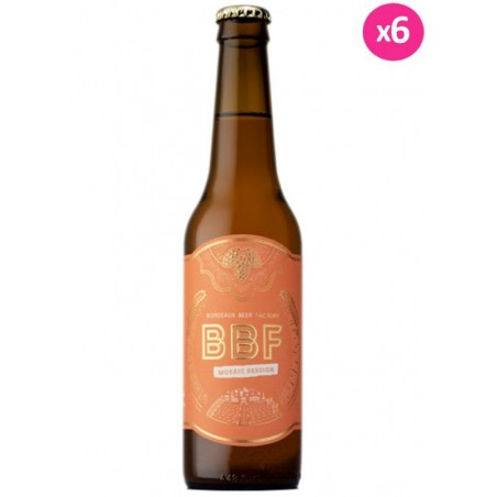 BORDEAUX BEER FACTORY MOSAIC SESSION 6*33CL
