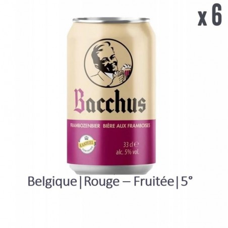 BACCHUS FRAMBOISE 6*33CL CAN