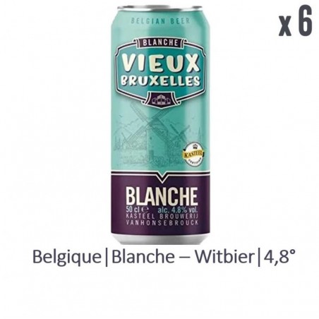 VIEUX BRUXELLES BLANCHE 6*50CL CAN