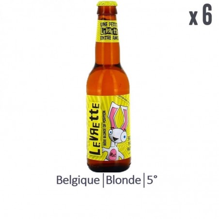 LEVRETTE BLONDE 6*33CL