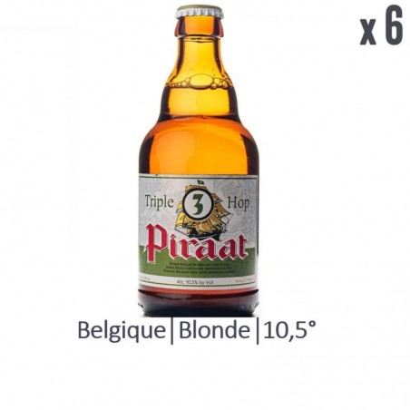 PIRAAT TRIPLE HOP 6*33CL