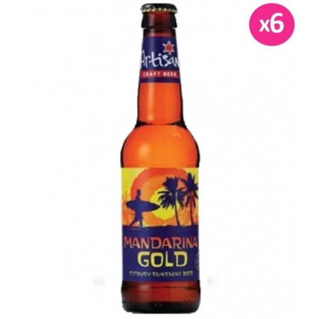 ARTISAN MANDARINA GOLD BIO 6*33CL