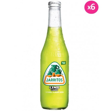 JARRITOS CITRON VERT MEXICAIN 6*37CL