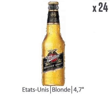 BOX MILLER 24 BOUTEILLES