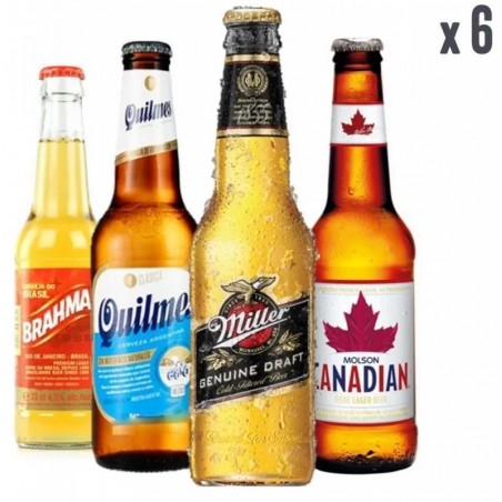 BOX LES AMERIQUES 4*6 BOUTEILLES