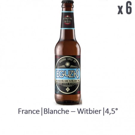 EGUZKI BLANCHE 6*33CL