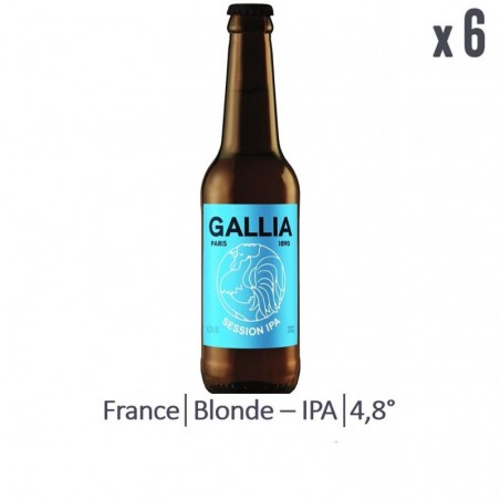 GALLIA SESSION IPA 6*33CL