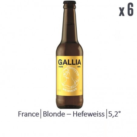 GALLIA WEISSBIER 6*33CL