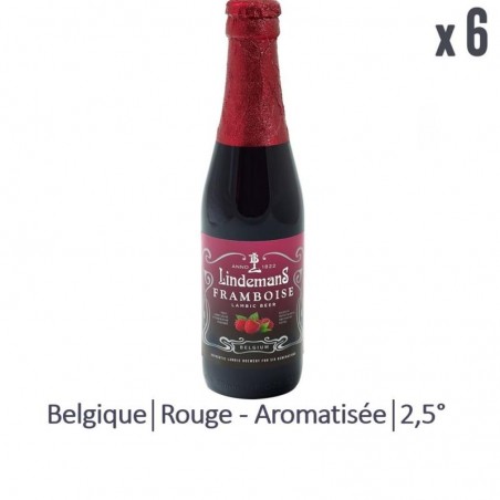 LINDEMANS FRAMBOISE 6*25CL