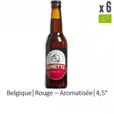 GINETTE FRUIT 6*0.33L - CERTIFIE FR-BIO-01