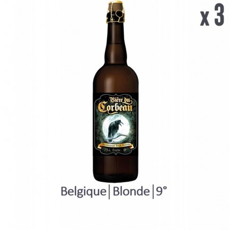 BIERE DU CORBEAU 3*75CL