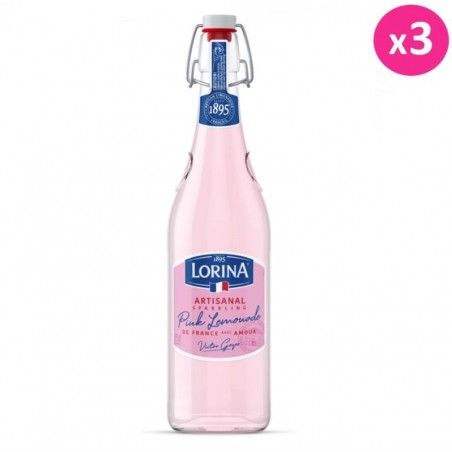 LORINA LIMONADE PINK 3*75CL