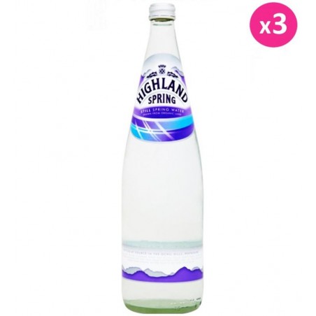 HIGHLAND SPRING EAU PLATE 3*1L