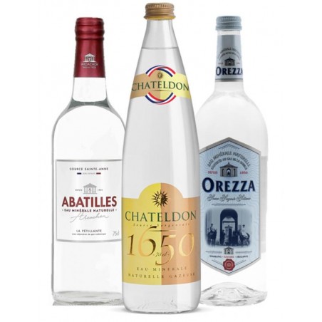 EAU GAZEUSE DE FRANCE 2*75CL +1 L