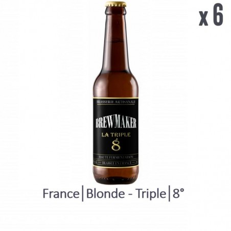 BREWMAKER TRIPLE 6*33CL