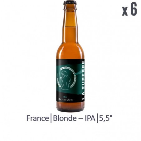 LA SUPERBE IPA 6*33CL