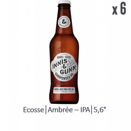 INNIS & GUNN GUNNPOWDER IPA 6*33CL