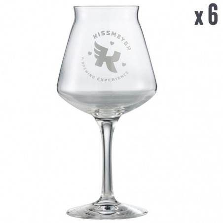 PACK VERRES KISSMEYER *6