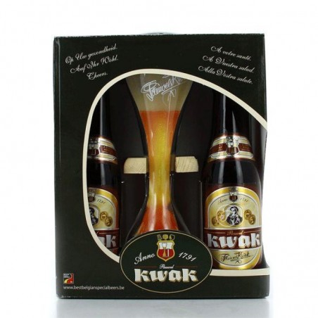 KWAK COFFRET 4*33CL + 1VERRE