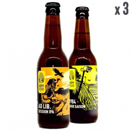 BOX DECOUVERTE BRASSERIE HOPPY ROAD 6*33CL