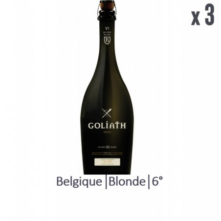GOLIATH BLONDE 3*75CL