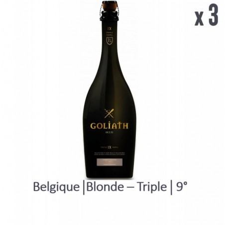 GOLIATH TRIPLE 3*75CL