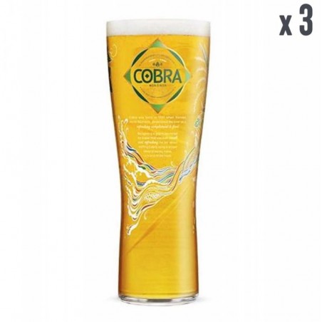 PACK VERRES COBRA 3X50CL