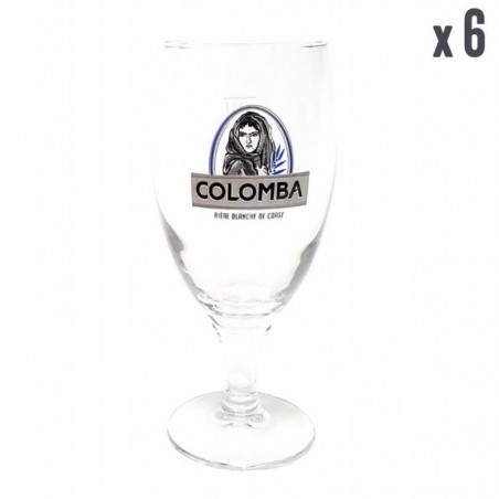 PACK VERRES COLOMBA 6X25CL