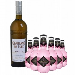 BOX GENTIANE 1*75CL + TONIC...