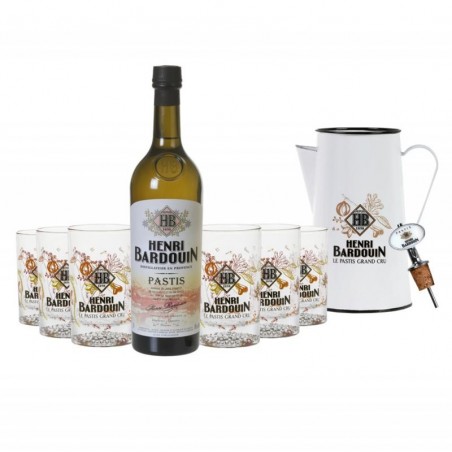 BOX DECOUVERTE HENRI BARDOUIN 1*70CL + ACCESSOIRES