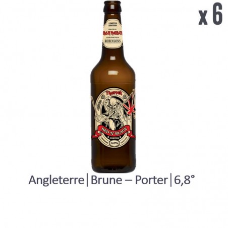 ROBINSONS TROOPER RED 'N' BLACK PORTER 6*33CL