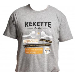 KEKETTE T SHIRT GRIS L
