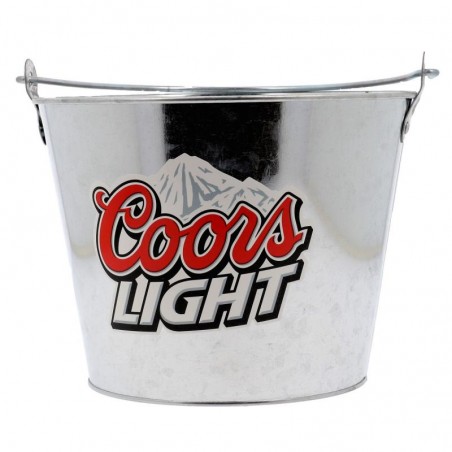 COORS LIGHT SEAU METAL