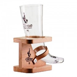 VERRE LA CORNE + BOIS 33CL