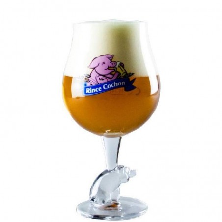 VERRE RINCE COCHON 33CL