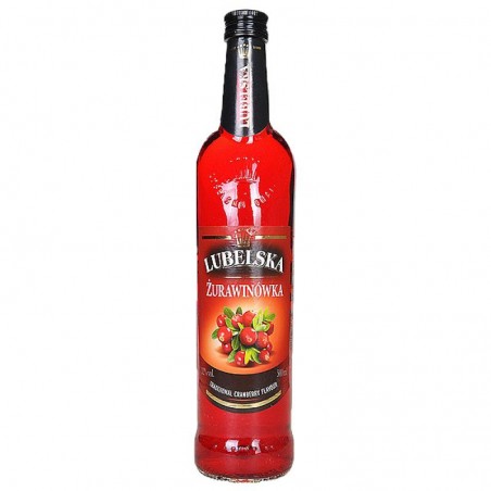LUBELSKA ZURAWINOWKA VODKA CRANBERRY 50CL