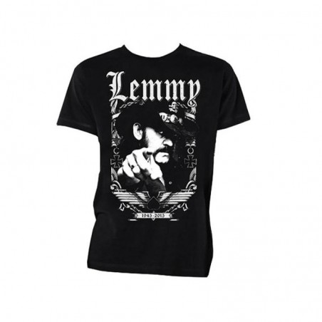 MOTORHEAD FRAMED BLACK T SHIRT L