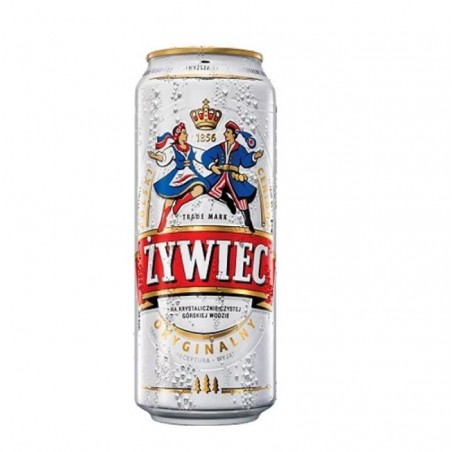 ZYWIEC 50CL CAN