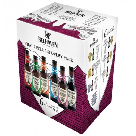 PACK DECOUVERTE BELHAVEN CRAFT 6 BIERES*33CL